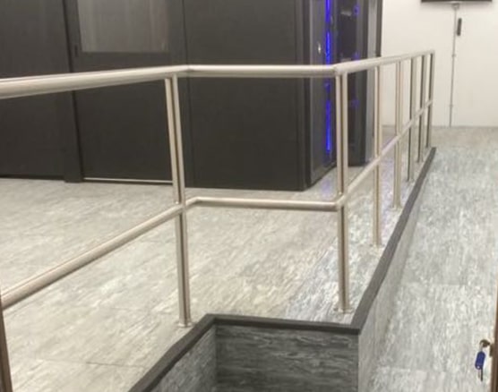 Raised flooring ramps